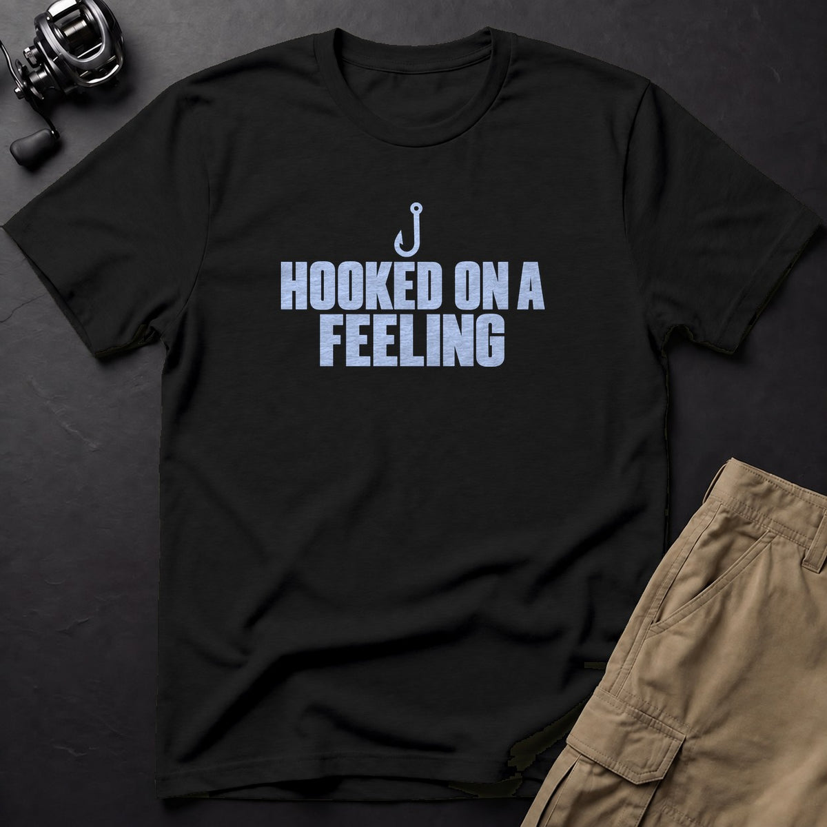 Hooked on a Feeling T-Shirt — Black