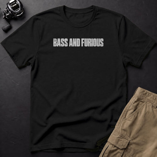 Bass and Furious T-Shirt — Black