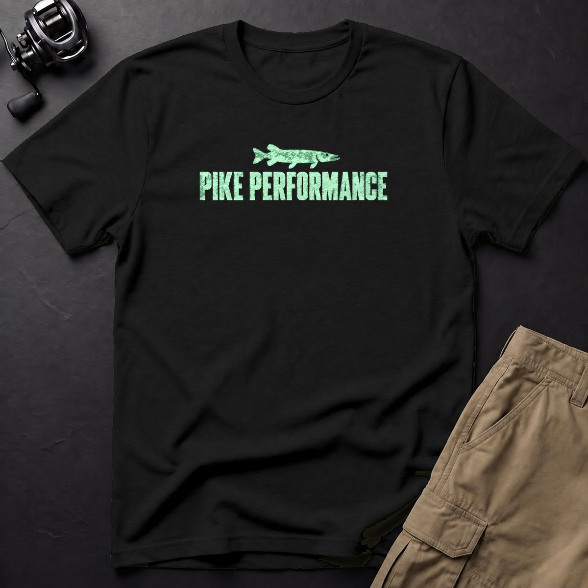 Pike Performance T-Shirt — Black