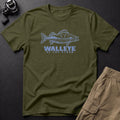 Walleye of the Storm T-Shirt — Sage