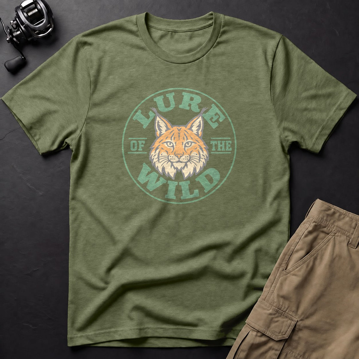 Lure of the Wild T-Shirt — Moss