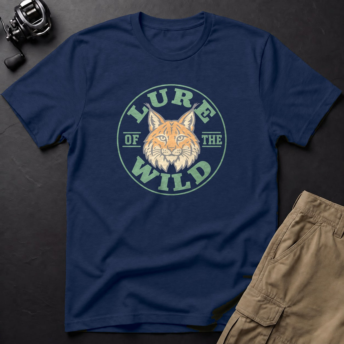 Lure of the Wild T-Shirt — True Navy