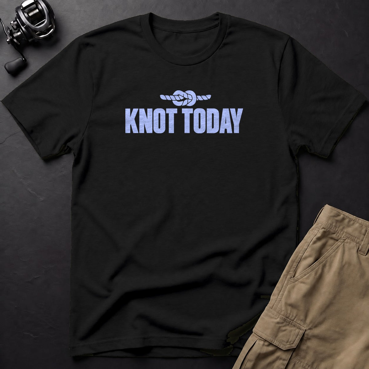 Knot Today T-Shirt — Black
