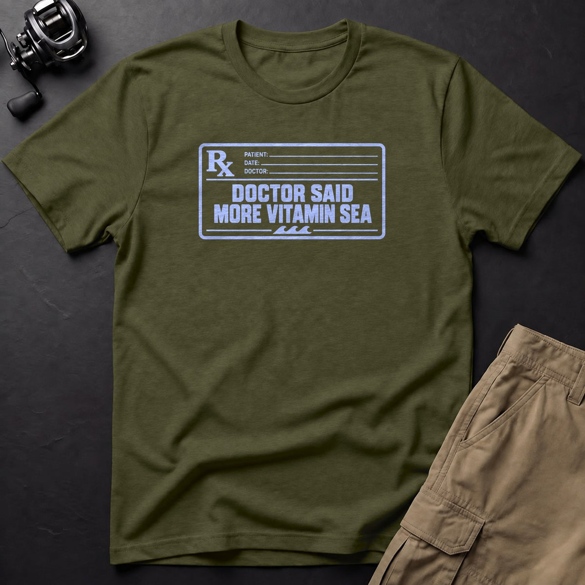 Doctor Said More Vitamin Sea T-Shirt — Sage