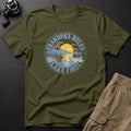 Grandpa's Rules: Lake First T-Shirt — Sage