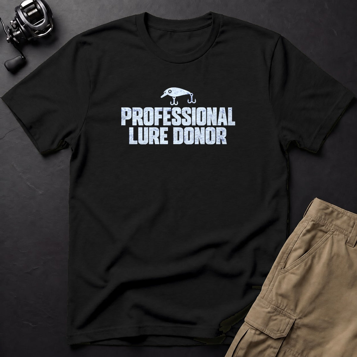 Professional Lure Donor T-Shirt — Black