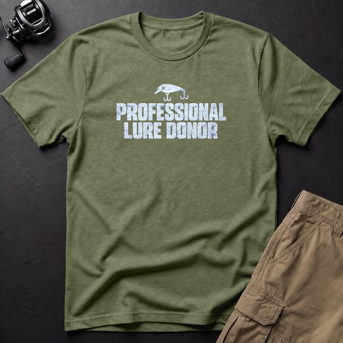 Professional Lure Donor T-Shirt — Moss