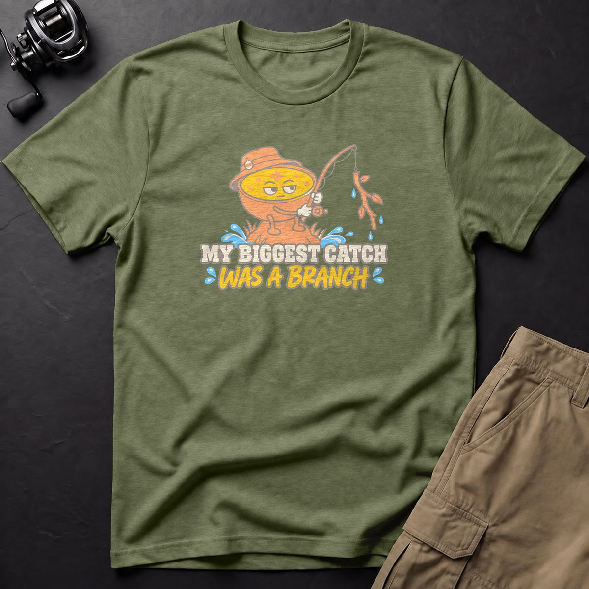 My Biggest Catch Was a Branch T-Shirt — Moss