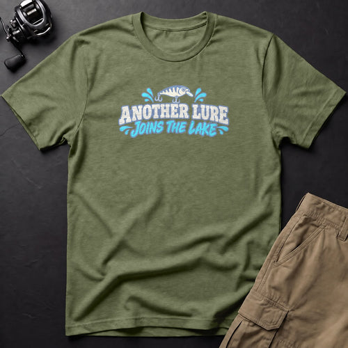 Another Lure Joins the Lake T-Shirt — Moss