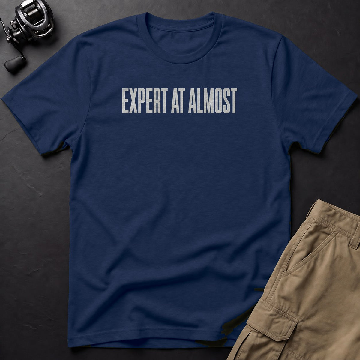 Expert at Almost T-Shirt — True Navy