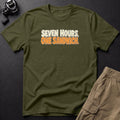 Seven Hours. One Sandwich. T-Shirt — Sage