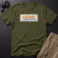 Log Book: Nothing to Report T-Shirt — Sage