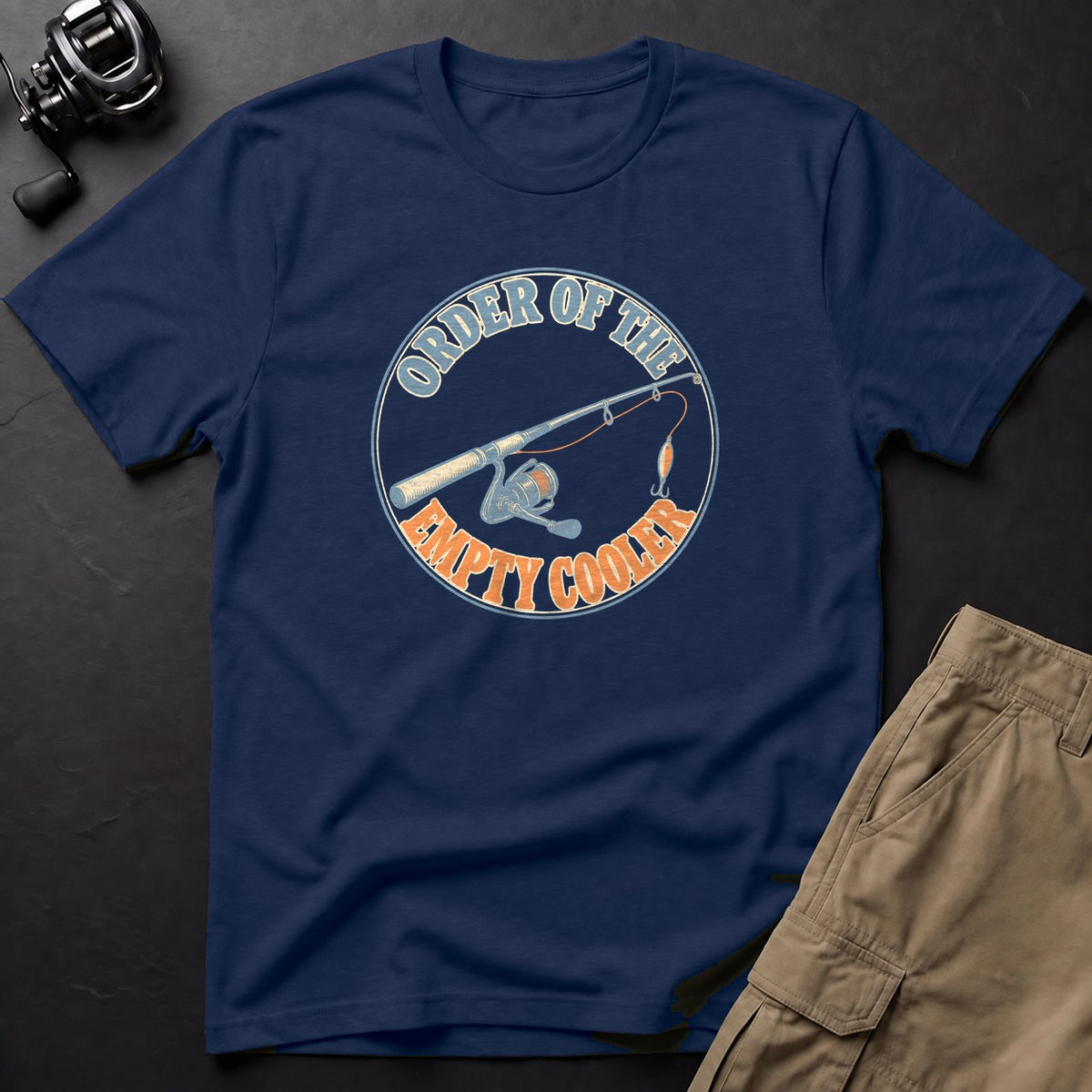 Order of the Empty Cooler T-Shirt — True Navy