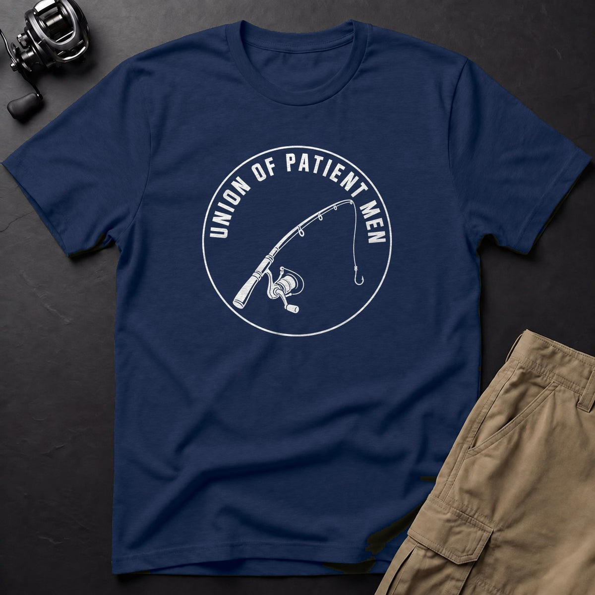 Union of Patient Men T-Shirt — True Navy