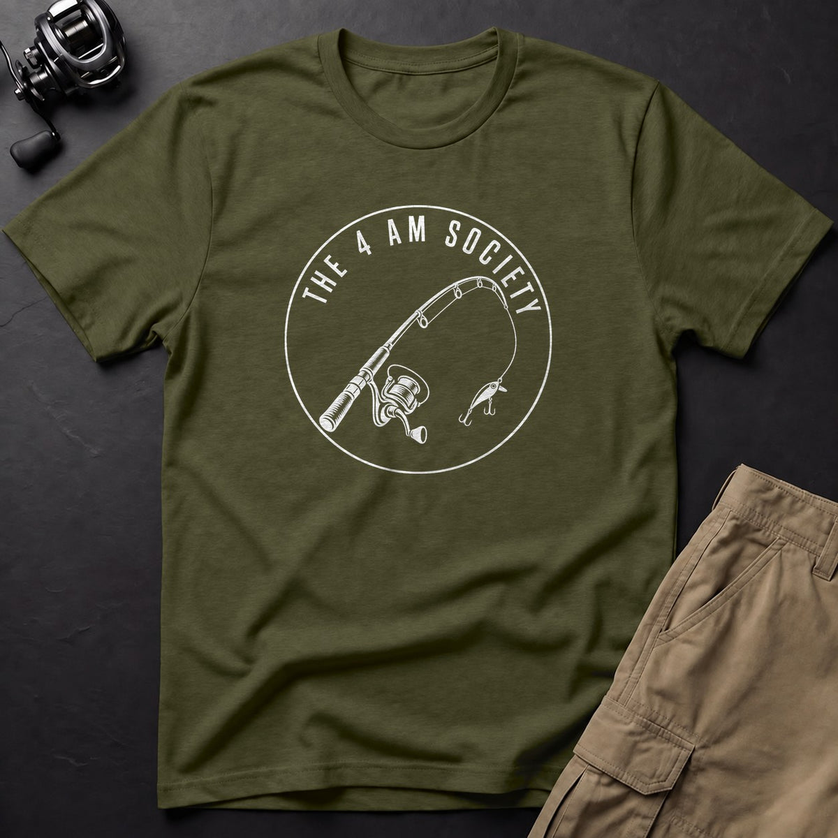 The 4 Am Society T-Shirt — Sage